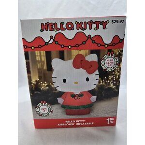 Hello Kitty Airblown Inflatable Christmas kitty- GEMMY 2023